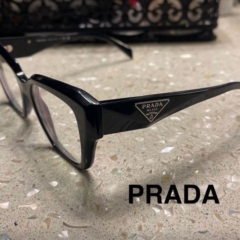 Authentic Prada Black Women's Glasses - Picture 3 of 10